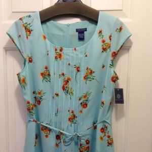 NWT Tanner Doncaster Sky Bue Floral Dress size 6